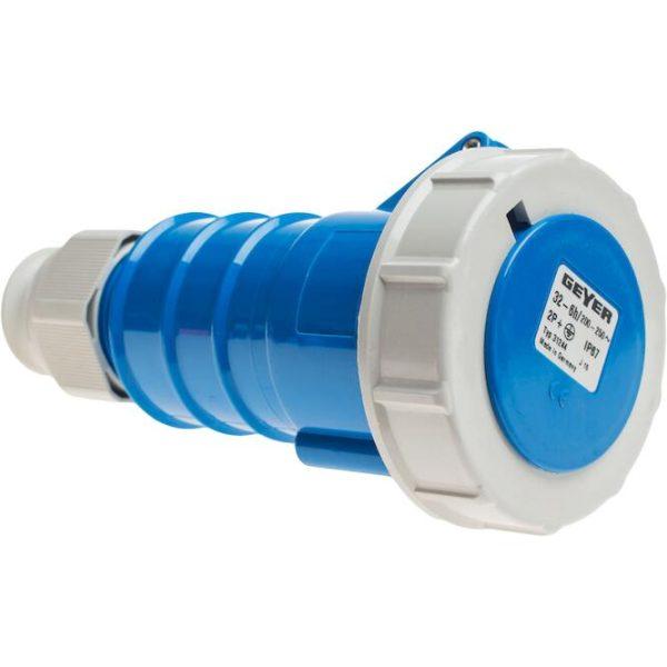 Ρευματοδότης προέκτασης 3x32A 230V IP44