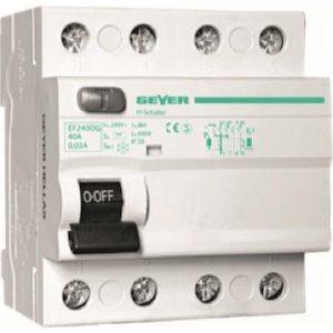 Ρελέ διαρροής 4P 63A 30mA Τύπου AC 415V