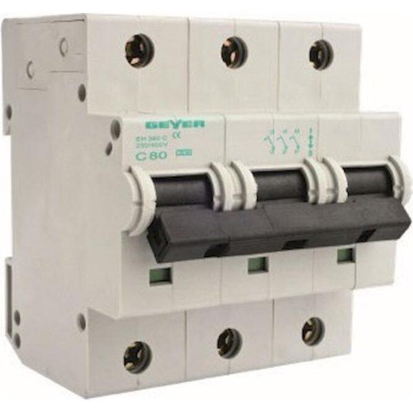 Αυτόματη Ασφάλεια βιομηx. τύπου 3P 100A C