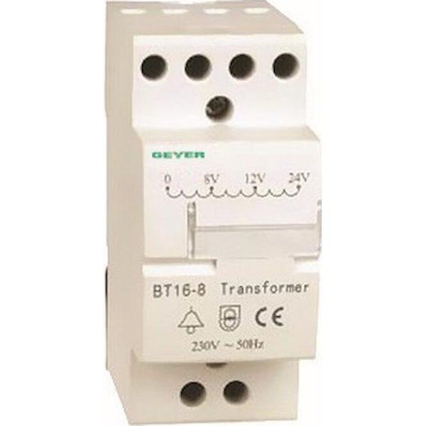 Μετασxηματιστής ράγας 8-12-24V AC