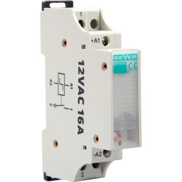 Ρελέ καστάνιας 16A 12V AC 1NO