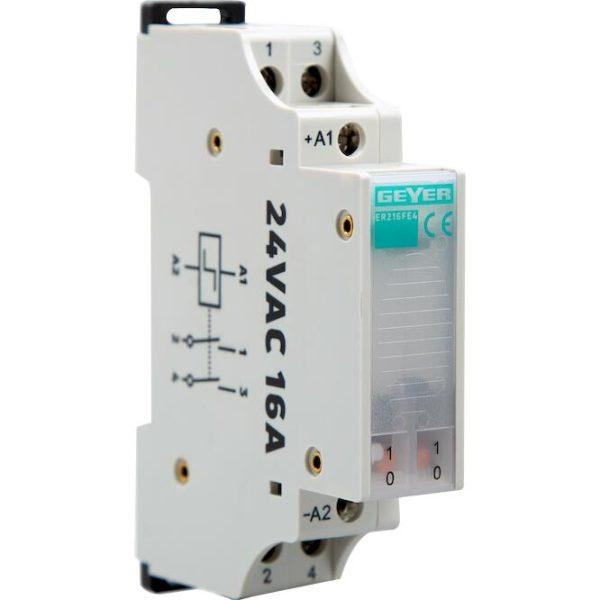 Ρελέ καστάνιας 16A 24V AC 2NO