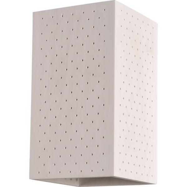 Γύψινη τετράγωνη απλίκα Up-Down DOT 1xG9 120x220mm