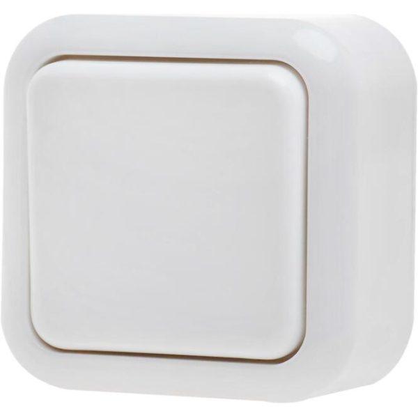 Διακόπτης A-R Mini Μεσαίος Λευκός IP20