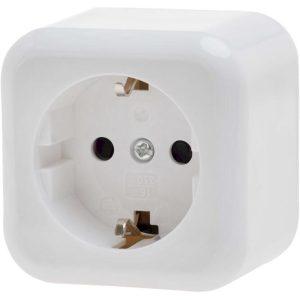 Πρίζα Σούκο Mini λευκή IP20