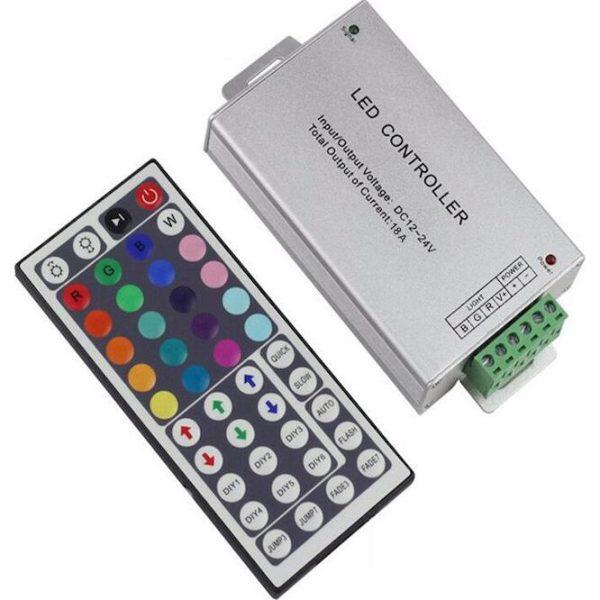Ασύρματος controller 44-key RGB 12V-216W-24V-432W 44 Πλήκτρα
