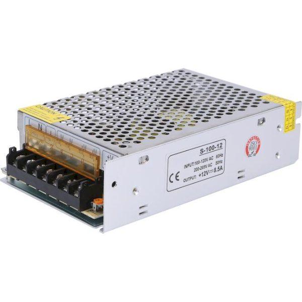 Τροφοδοτικό 100W 12V DC IP20