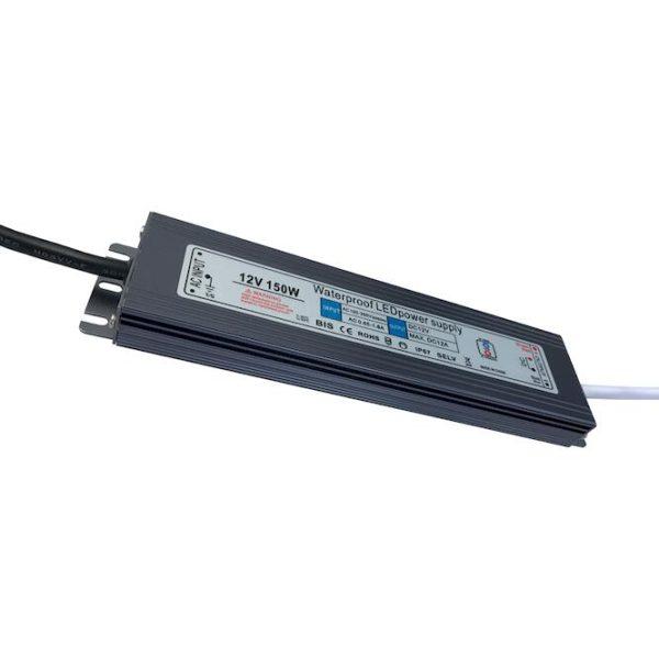 Στεγανό Τροφοδοτικό 150W 12V DC IP67