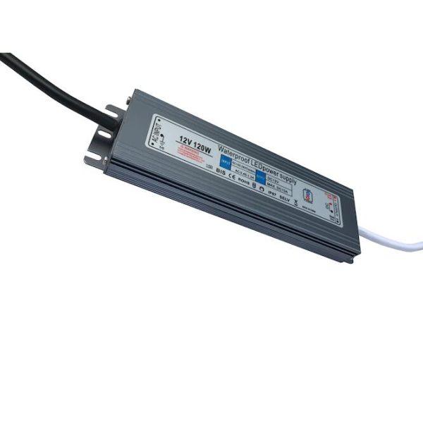 Στεγανό Τροφοδοτικό 120W 24V DC IP67