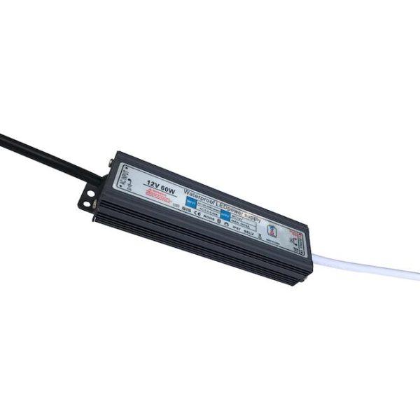 Στεγανό Τροφοδοτικό 60W 24V DC IP67