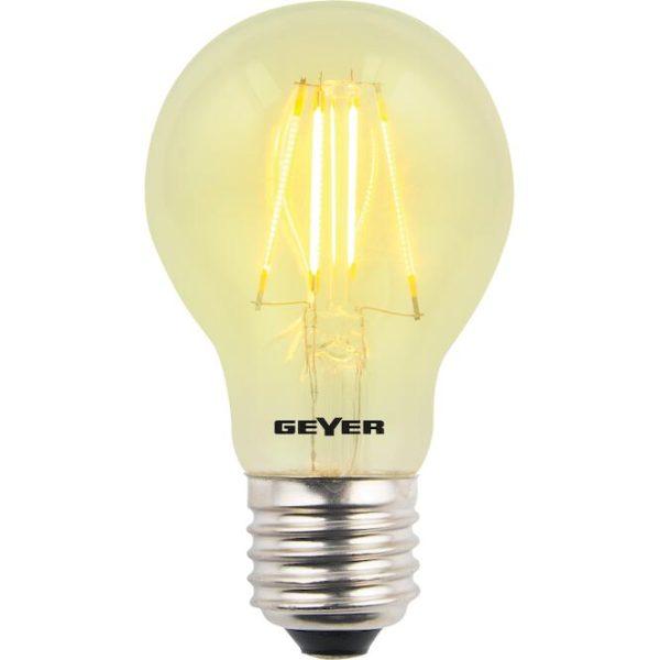 Λάμπα LED Color A60 4W E27 κίτρινo 300lm