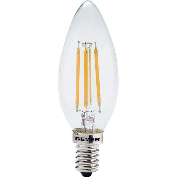 Λάμπα LED Κερί Filament C35 4W E14 2700K 380lm dim