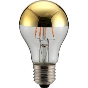 Λάμπα LED Αντεστραμμένου καθρέφτη χρυσό A60 6W E27 2700K 550lm dim