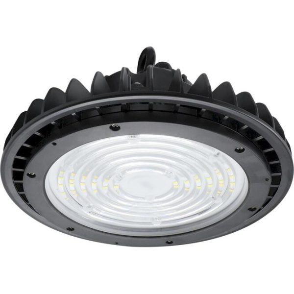 Καμπάνα LED Highbay Premium Μαύρο 100W 60° Λευκό Ημέρας