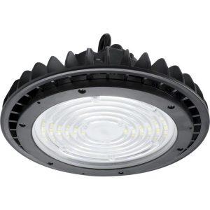 Καμπάνα LED Highbay Premium Μαύρο 200W 90° Ψυχρό Λευκό