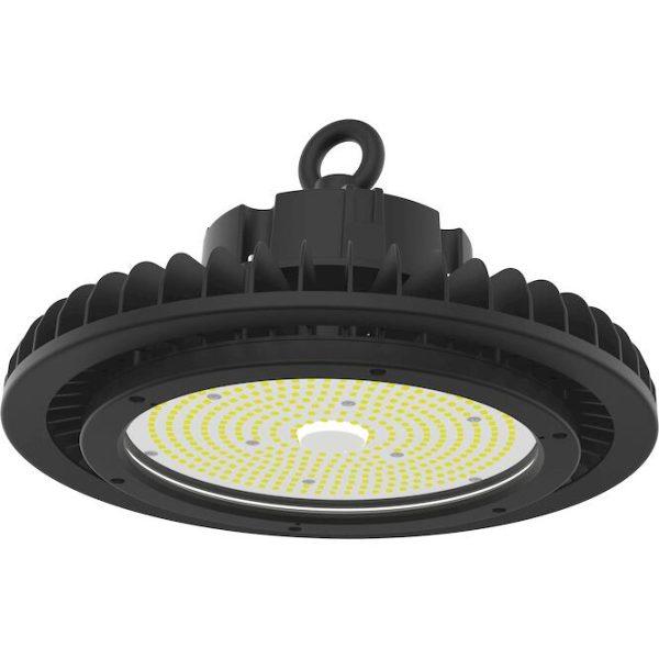 Καμπάνα LED Highbay Premium Μαύρο 240W 90° Λευκό Ημέρας