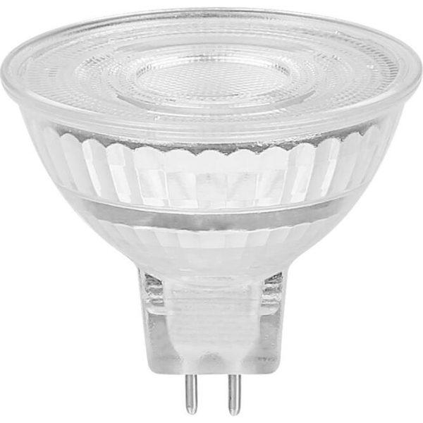 Λάμπα LED MR16 Glass 5.5W GU5.3 3000K 450lm 36° 12V