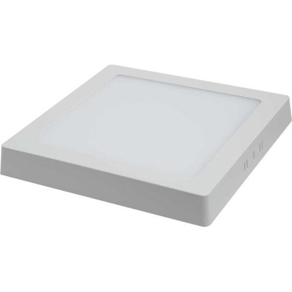 Επίτοιχο PL LED τετράγωνο 18W 3000K 1550lm 225x225mm