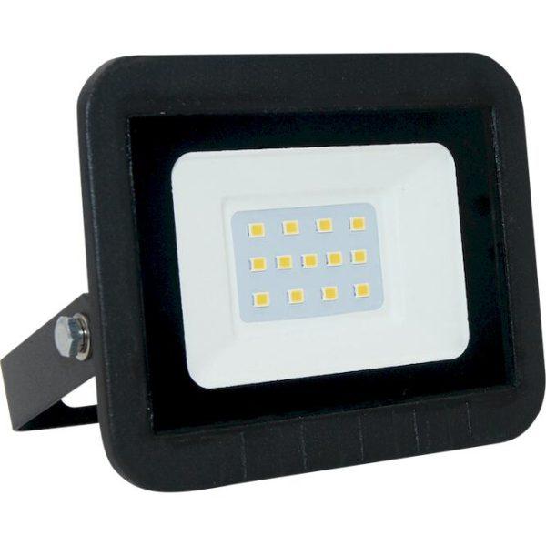 Προβολέας LED 10W 3000K 850lm IP65 Μαύρος