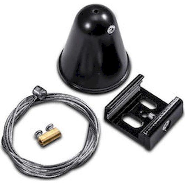 Κιτ Ανάρτησης για ράγα 2.5m Μαύρο