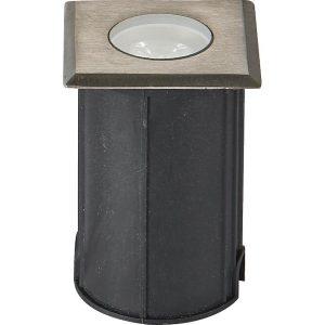Στεγανό Φωτιστικό LED δαπέδου 1W Θερμό Λευκό Φ48mm