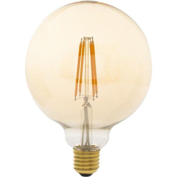Λάμπα LED Vintage G125 6W E27 2000K 500lm dim