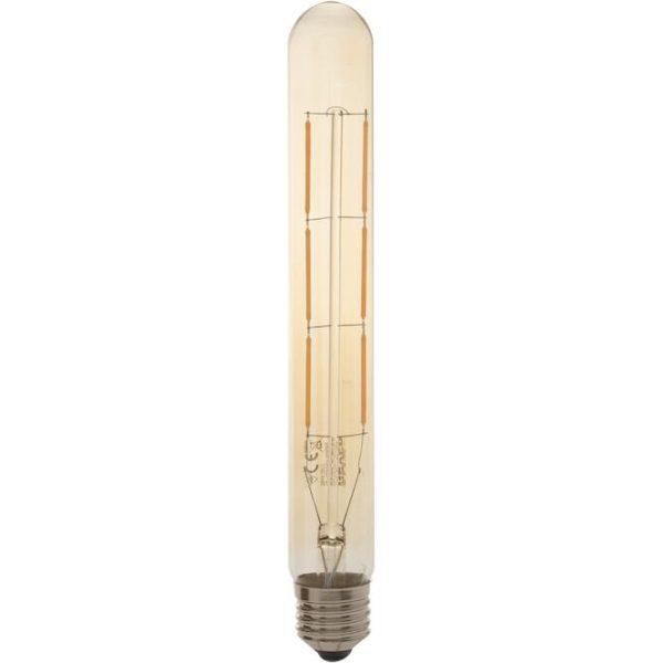 Λάμπα LED Vintage T30 6W E27 2000K 500lm dim 185mm