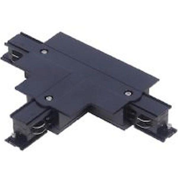 Σύνδεσμος Τ χωνευτός για Ράγα Τριφασική Μαύρος