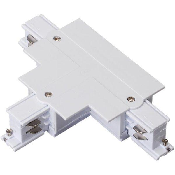 Σύνδεσμος Τ χωνευτός για Ράγα Τριφασική Λευκός