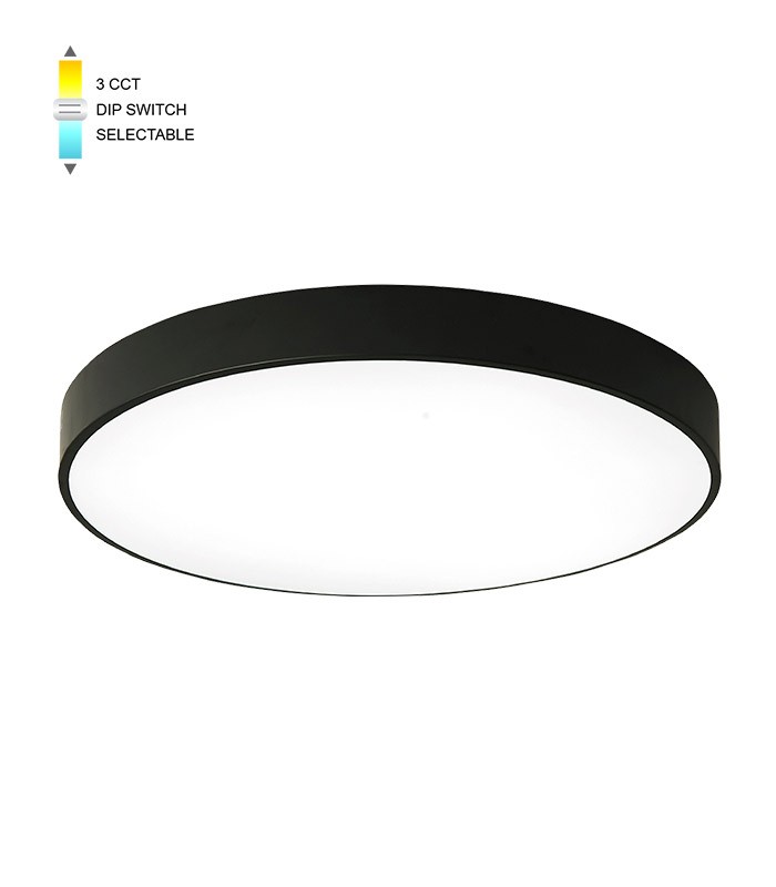 led-ceiling-round-lighting-fixture-finesse-r1-25-φ300h50-25w-3xcct-dip-switch-black-2026100-vito