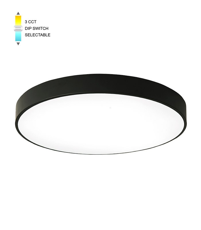 led-ceiling-round-lighting-fixture-finesse-r1-35-φ400h50-35w-3xcct-dip-switch-black-2026110-vito